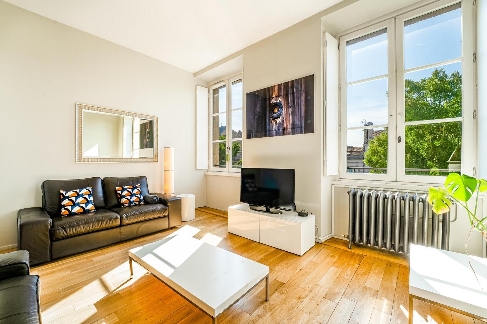 Appartement T3 De Prestige Proche Du Jardin Public De Bordeaux Dış mekan fotoğraf